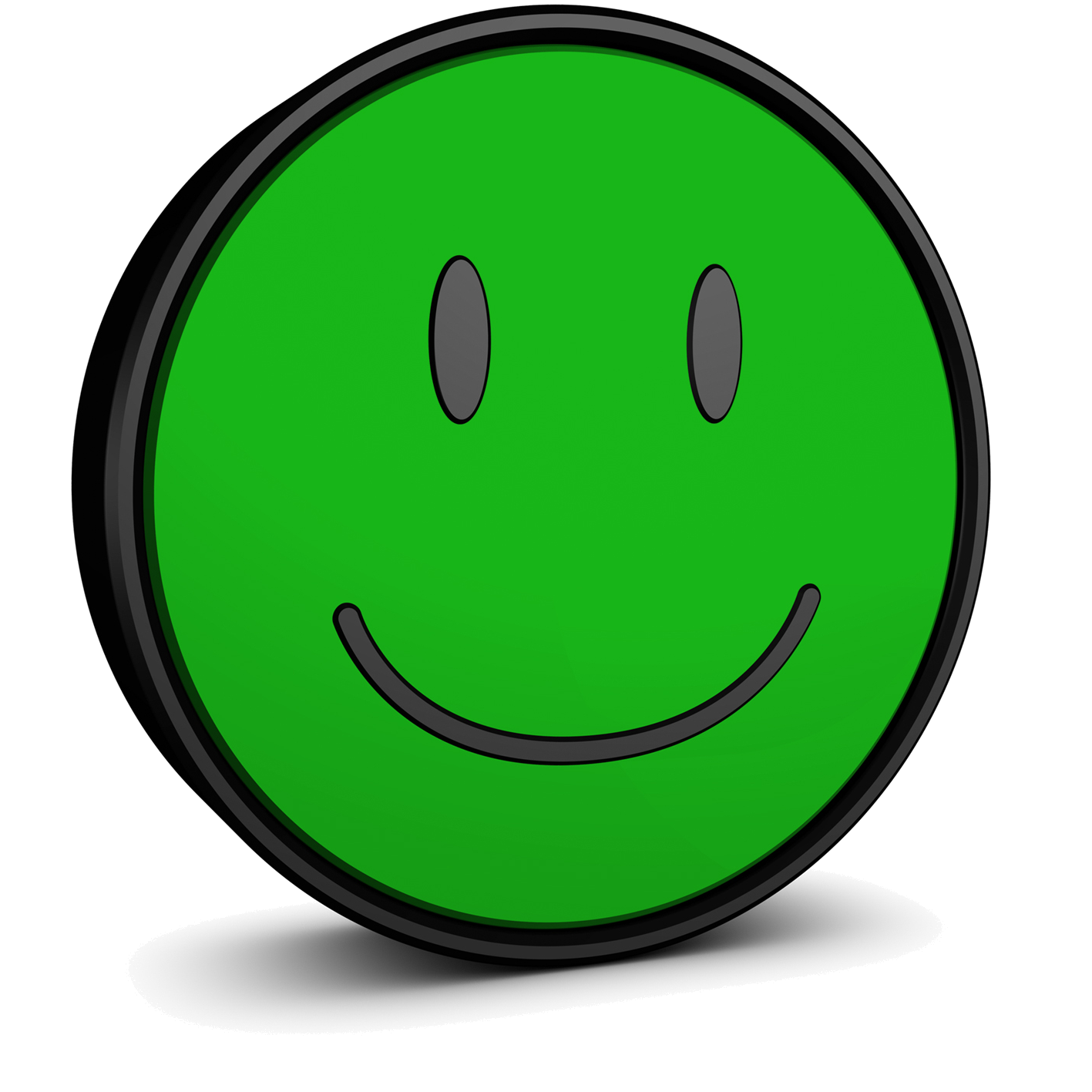 Grøn smiley